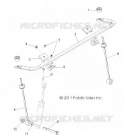 BARRE STABILISATRICE, FRONT