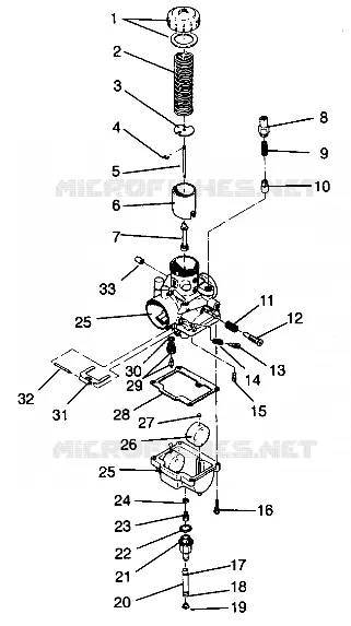 CARBURATEUR SUPER SPORT 0940743 (4927742774030A)