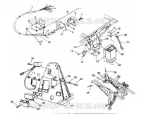 ELECTRICITE/FEU ARRIERE ASSEMBLY 2X4 350L W937539 (4924032403029A)