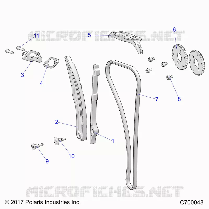CHAINE DE DISTRIBUTION AND TENSIONER