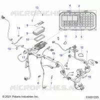ELECTRICITE, WIRE HARNESS AND FUSES