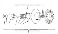 EMBRAYAGE DE TRANSMISSION (4910931093009A)