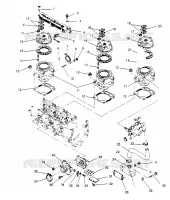 CYLINDRE ET COLLECTEUR ASSEMBLY Storm 0950782, Storm SKS 0950582,  Euro Stor (4929012901C009)