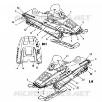 EMBLEMES Trail RMK 0980961 (4942214221A011)