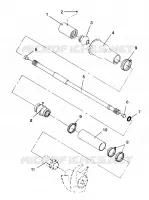 SYSTÈME DE TRANSMISSION SL 750 / B934070 (4924752475012A)