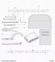 REFERENCE, MANUEL DU PROPRIETAIRE AND TOOL KIT