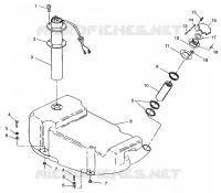 CARBURANT TANK SLX 780 B954287 (4933953395A009)