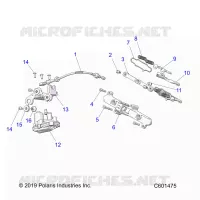 ENGINE, VALVE D'ECHAPPEMENT ASM. AND ACTUATOR