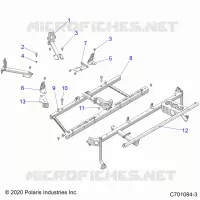 CHASSIS, MAIN CADRE MOUNTS