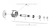 TENDEUR AVANT  XPLORER 4X4 W959140 (4930223022B004)