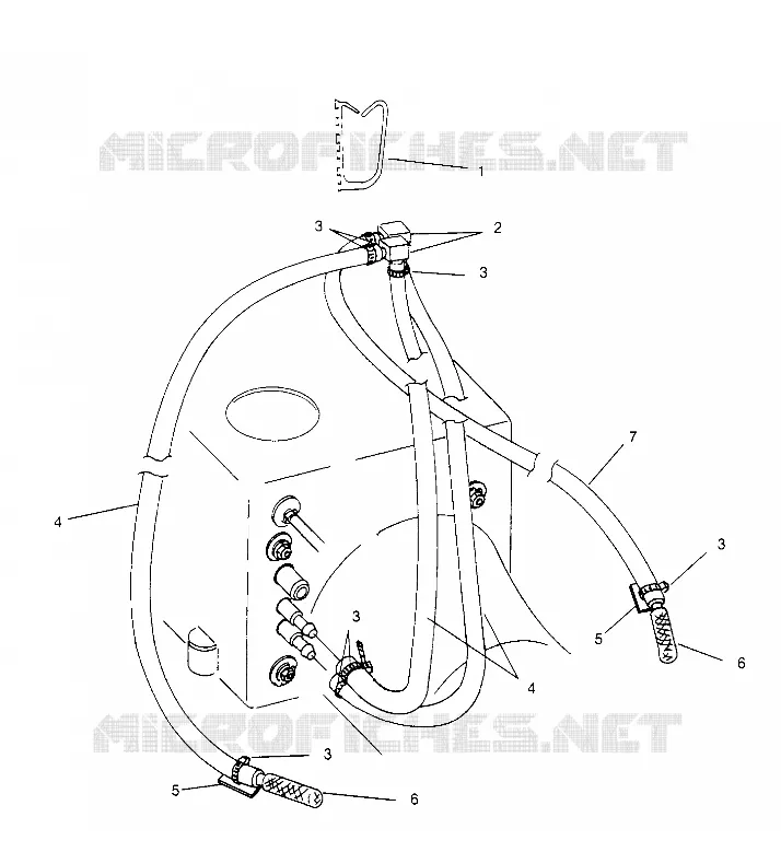 SIPHON SL 650 B954058 (4930483048B008)