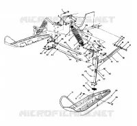 SUSPENSION AVANT AND SKI SUPERTRAK (4921292129015A)