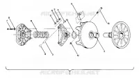 EMBRAYAGE DE TRANSMISSION STAR, SPRINT AND SPRINT E/S (4912721272008A)