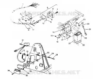 ELECTRICITE/FEU ARRIERE ASSEMBLY 2X4 300 W947530 (4926742674C005)