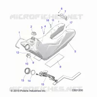 SYSTÃˆME D'ALIMENTATION, FUEL TANK ASM.