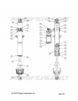 SUSPENSION, AMORTISSEUR AVANT INTERNALS