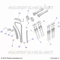 SOUPAPES AND CAMSHAFTS