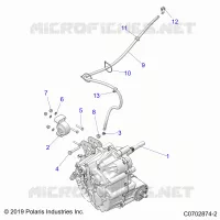 SYSTÃˆME DE TRANSMISSION, MAIN GEARCASE MOUNTING