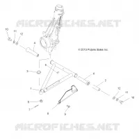 SUSPENSION, A-ARM and SUPPORT MOUNTING
