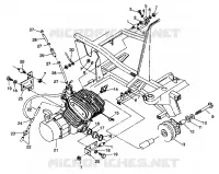 SUPPORT MOTEUR Trail Boss W938527 (4924072407004A)