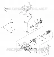 POMPE A HUILE SL 780 B974088 and Intl. SL 780 I974088 (4940924092C005)