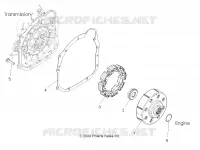 SYSTÈME DE TRANSMISSION, DRIVE COUPLER (BUILT 3/01/11 AND BEFORE)