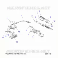 ENGINE, VALVE D'ECHAPPEMENT ASM. AND ACTUATOR -S23TDP8RS (C601475)