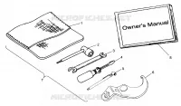 OUTILS Sport 400L W97BA38C and Trail Blazer W97BA25C (4940124012C007)