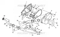 COUVERCLE D'EMBRAYAGE Sportsman 400L W97AC38C (4939673967C006)