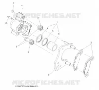 FREIN AVANT CALIPER