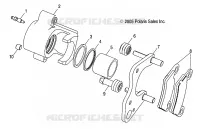 FRONT FREIN CALIPER