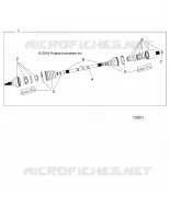 DRIVE TRAIN, TRANSMISSION ARRIERE SHAFT