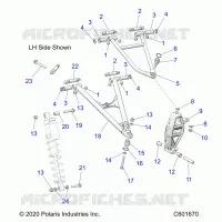 TRIANGLES SUSPENSIONS AVANT 