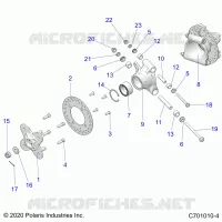 SUSPENSION, PORTE BAGAGES ARRIERE