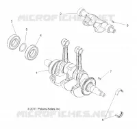 MOTEUR, VILEBREQUIN AND BALANCE SHAFT