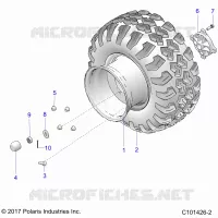 ROUES, REAR
