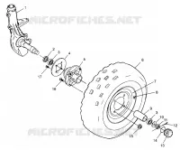 ROUE AVANT Trail Boss W97AA25C (4940574057B005)