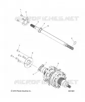 SYSTEME DE TRANSMISSION, JACKSHAFT AND DRIVESHAFT
