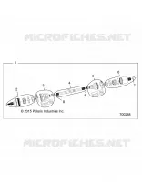 SYSTEME DE TRANSMISSION, HALF SHAFT, REAR (FROM 12/1/2018)