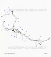 REFROIDISSEMENT ROUTING ENGINE