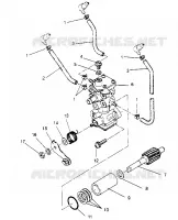 POMPE A HUILE XLT TOURING 0952857 and  EUROPEAN XLT TOURING E952857 (4929172917C013)