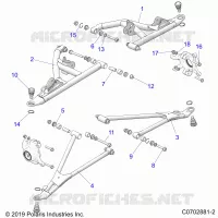SUSPENSION AVANT CONTROL ARMS
