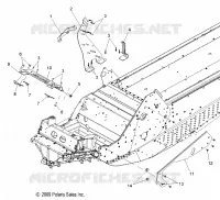 CHASSIS, FRONT, BRACKETS AND PLATES
