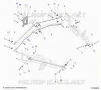 SUSPENSION ARRIERE TRAILING ARMS MOUNTING