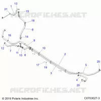 REFROIDISSEMENT ROUTING ENGINE