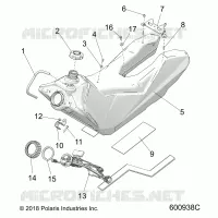 SYSTÃˆME D'ALIMENTATION, FUEL TANK ASM.