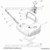 SYSTÃˆME D'ALIMENTATION, FUEL TANK