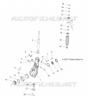 SUSPENSION AVANT SUPPORT