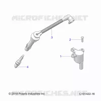 ELECTRICITE, IGNITION COIL, WIRE AND SPARK PLUG