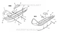 SKI 700 RMK 0970966, 700 SKS 0970566, AND EUROPEAN 700 SKS E970566 (4938573857B003)